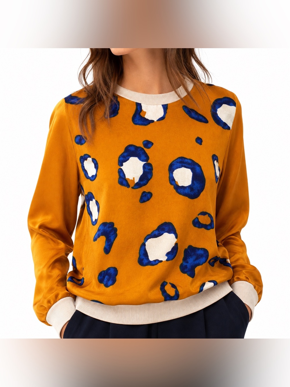 3.1 Phillip Lim for Target 20th Anniversary Leopard Print Sweatshirt S